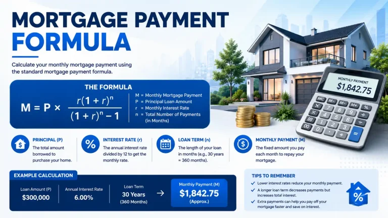 How to calculate mortgage payments using a mortgage calculator
