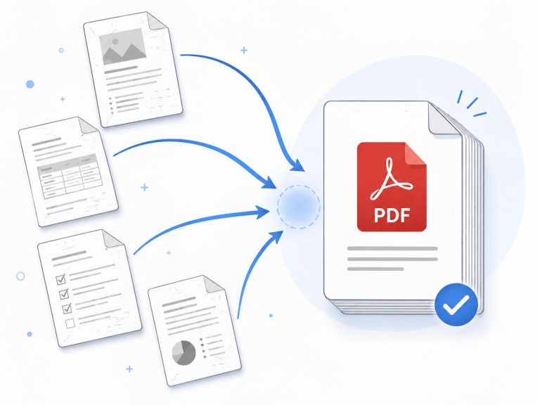 Merge PDF free comparison showing PDF merging tools and document features